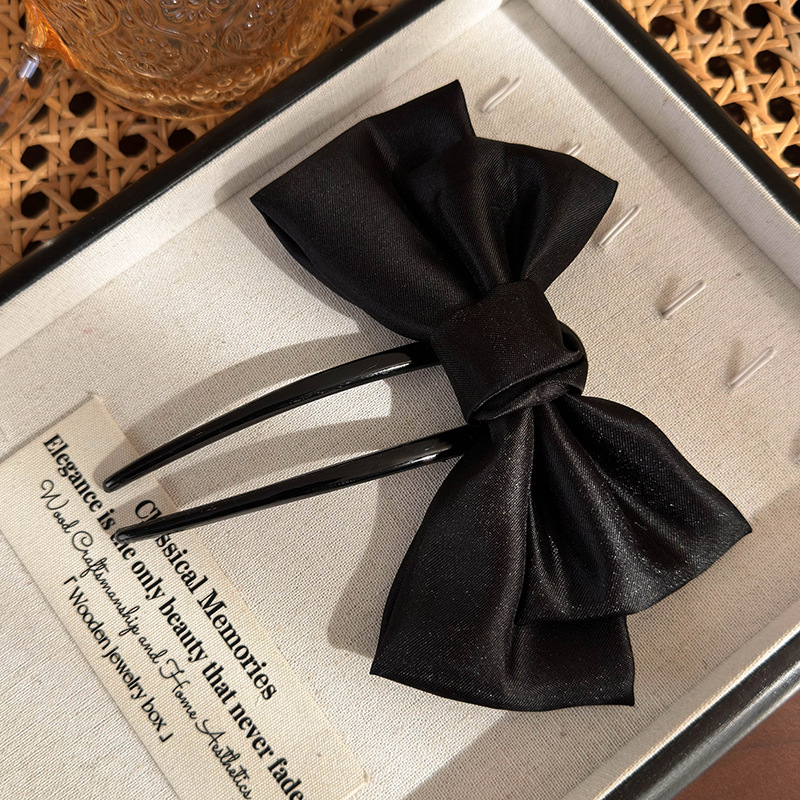 Women's Elegant Luxurious Sexy Bow Knot Arylic Cloth Hairpin display picture 4