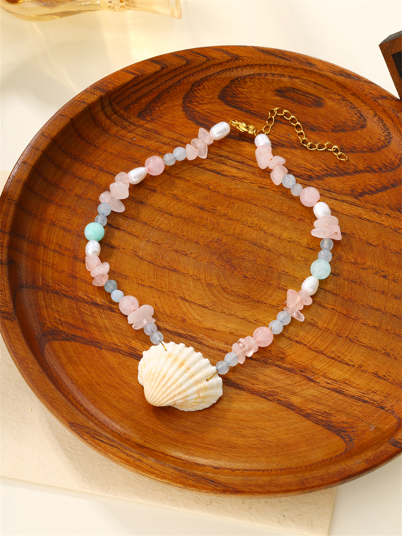 Beach Shell Stone Wholesale Anklet display picture 8