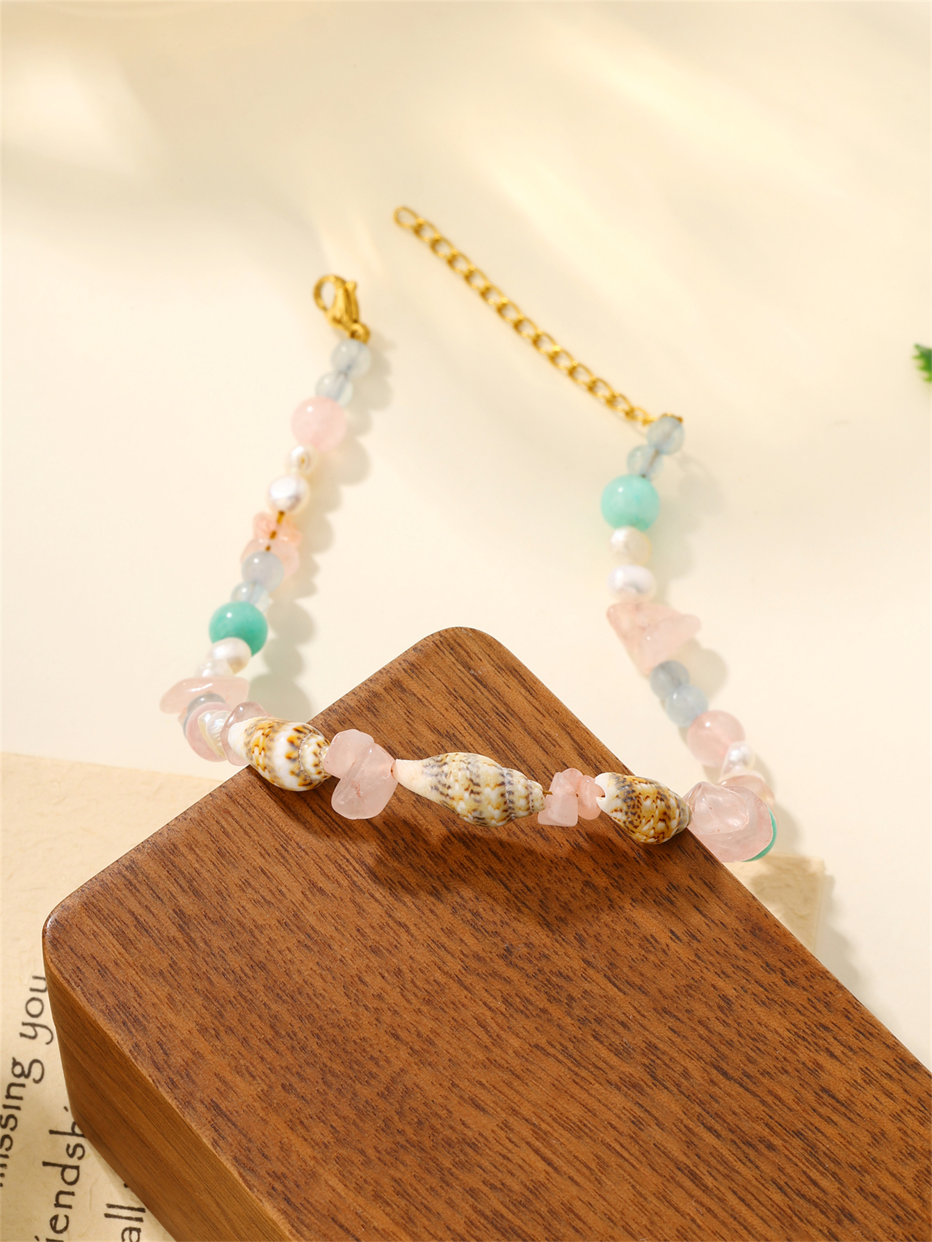 Beach Shell Stone Wholesale Anklet display picture 2
