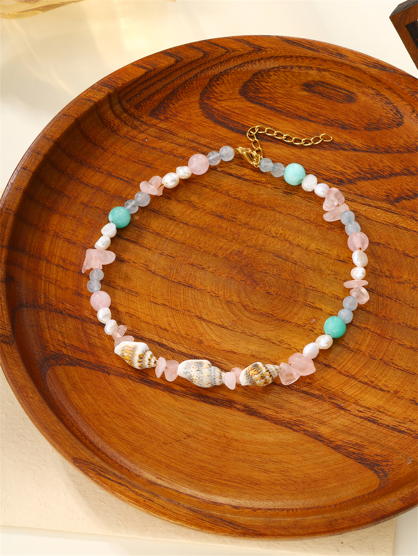 Beach Shell Stone Wholesale Anklet display picture 4