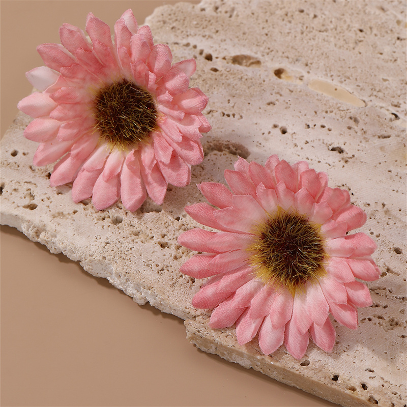 1 Pair Cute Sweet Flower Cloth Ear Studs display picture 40