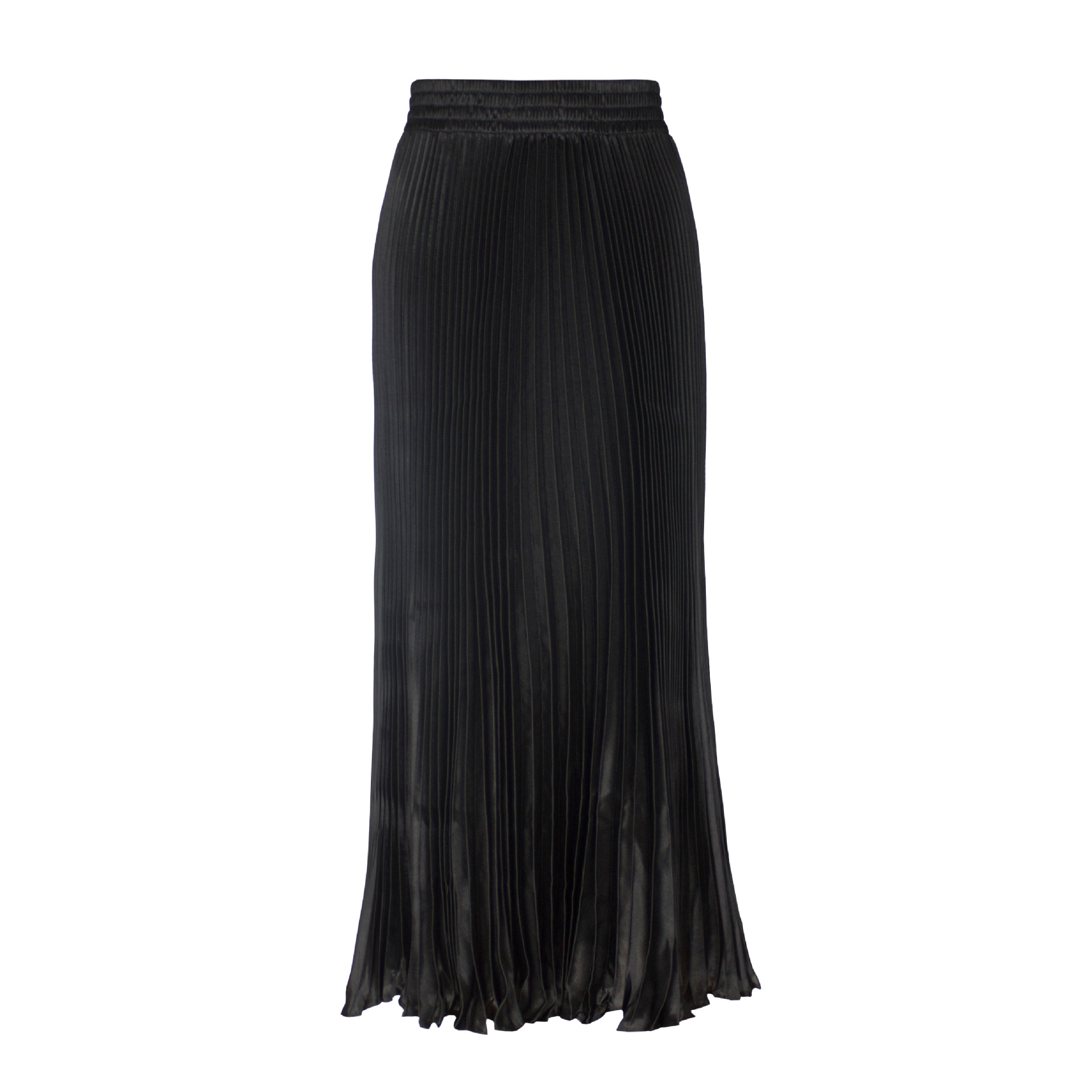 Summer Spring Fashion Solid Color Polyester Maxi Long Dress Skirts display picture 16