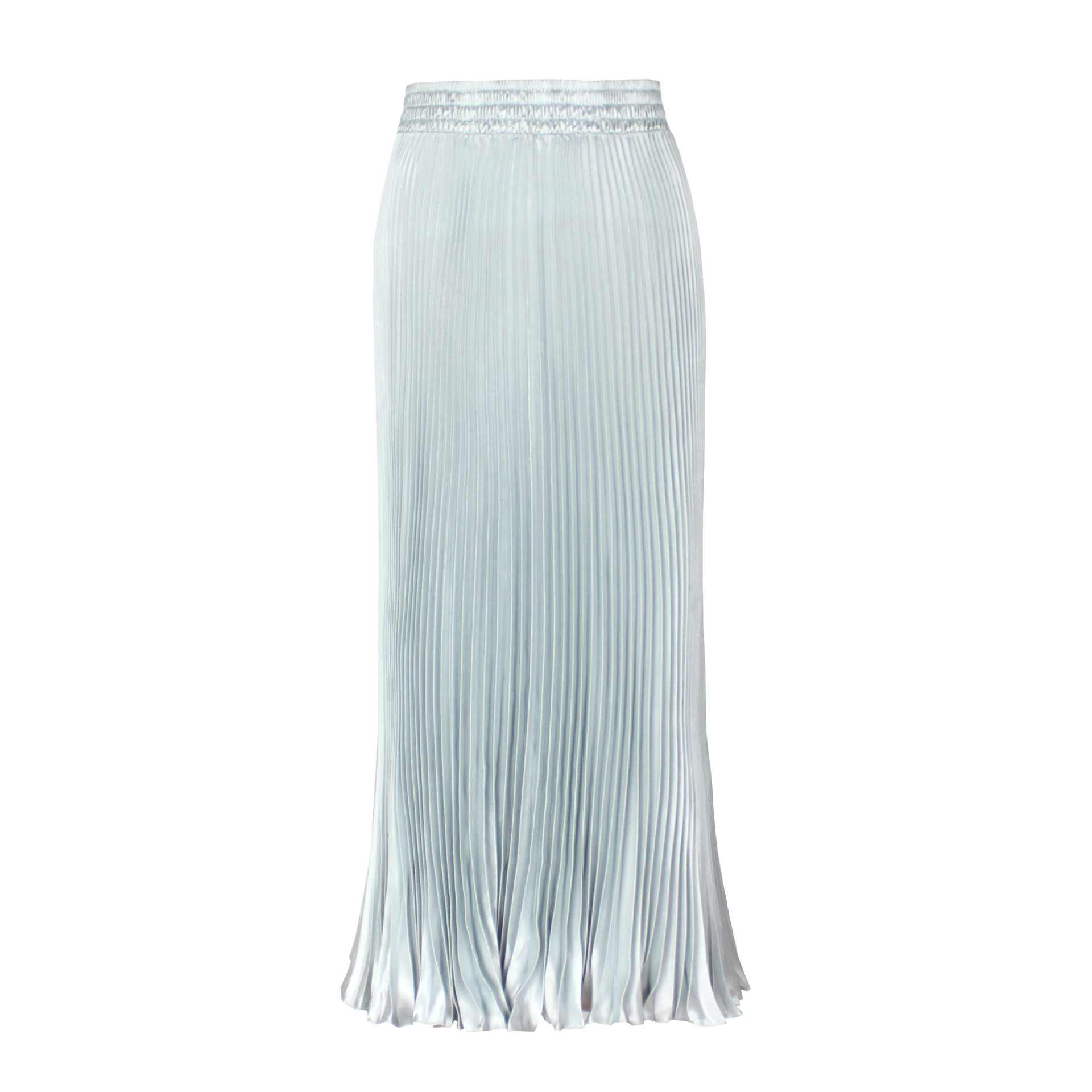 Summer Spring Fashion Solid Color Polyester Maxi Long Dress Skirts display picture 20