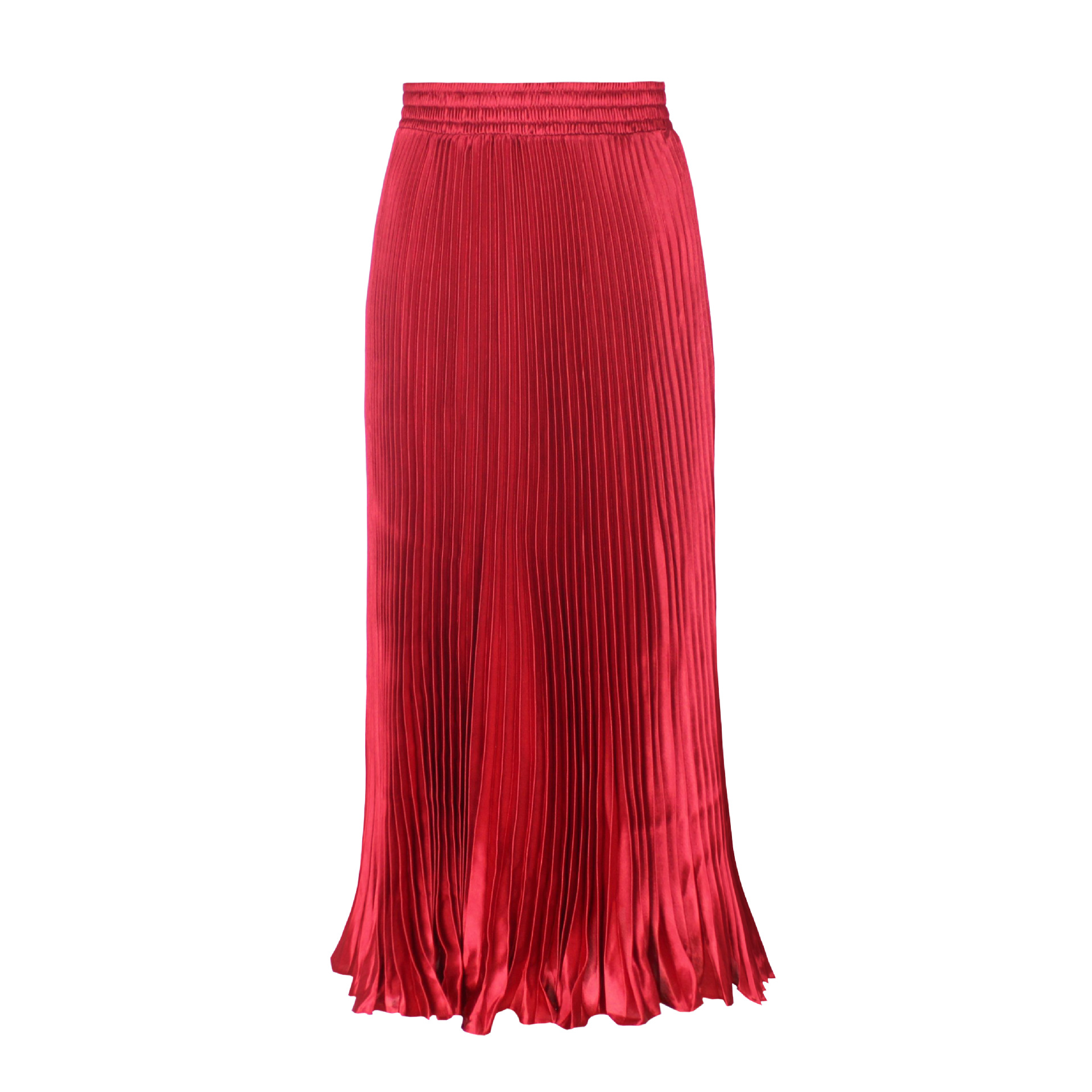 Summer Spring Fashion Solid Color Polyester Maxi Long Dress Skirts display picture 33