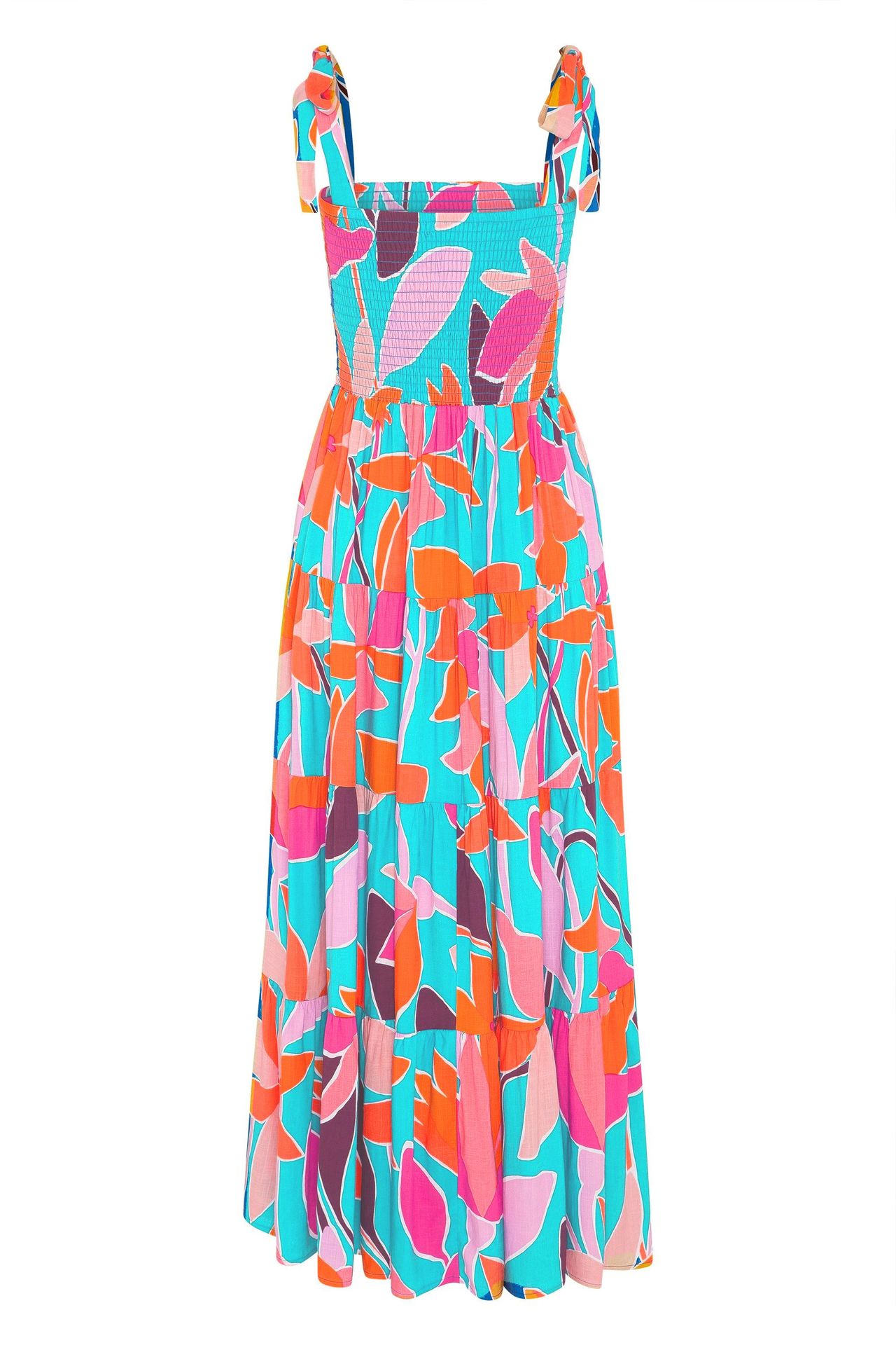 Women's A-line Skirt Fashion Collarless Printing Sleeveless Printing Maxi Long Dress Street display picture 8