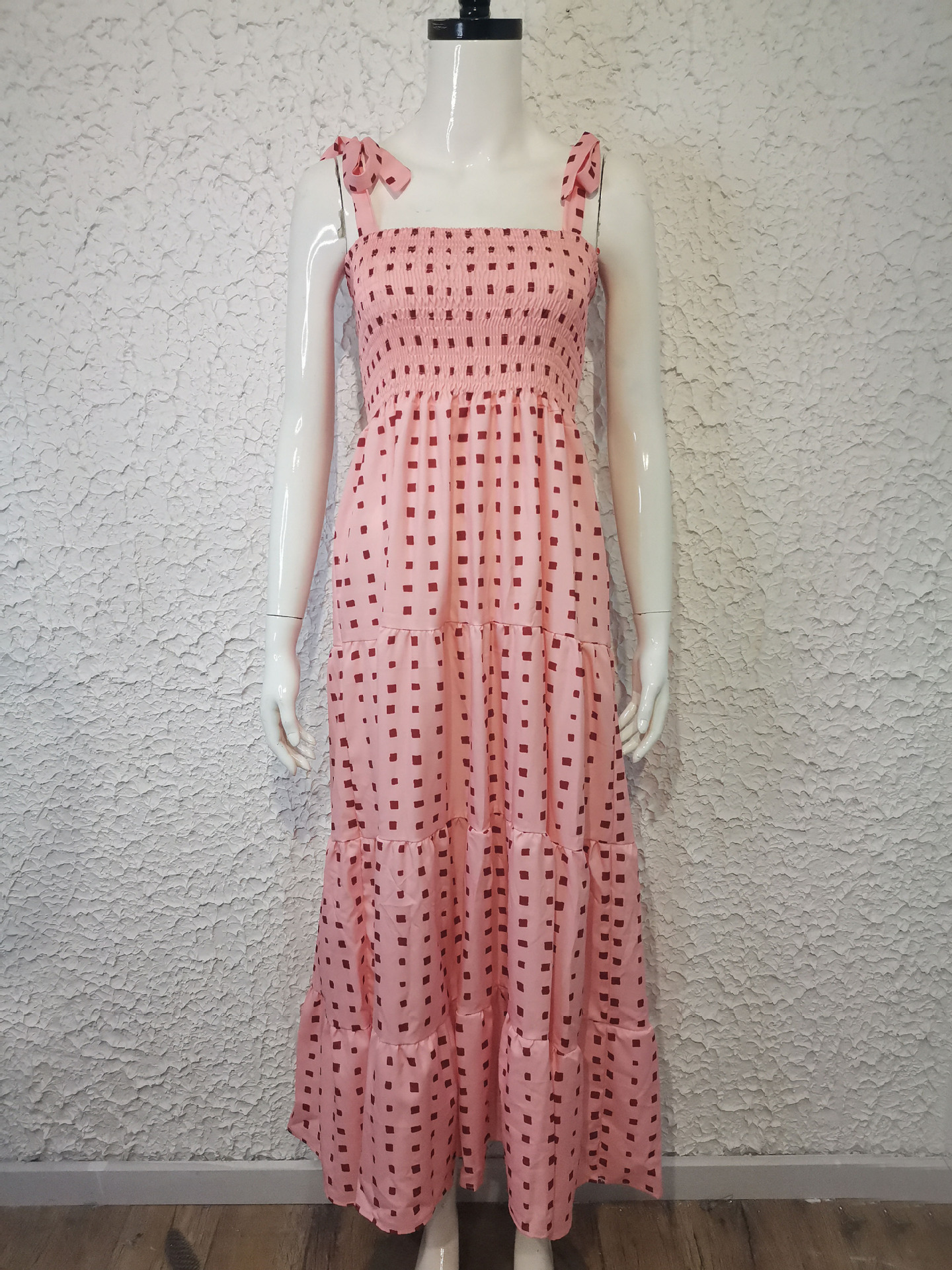 Women's A-line Skirt Fashion Collarless Printing Sleeveless Printing Maxi Long Dress Street display picture 63