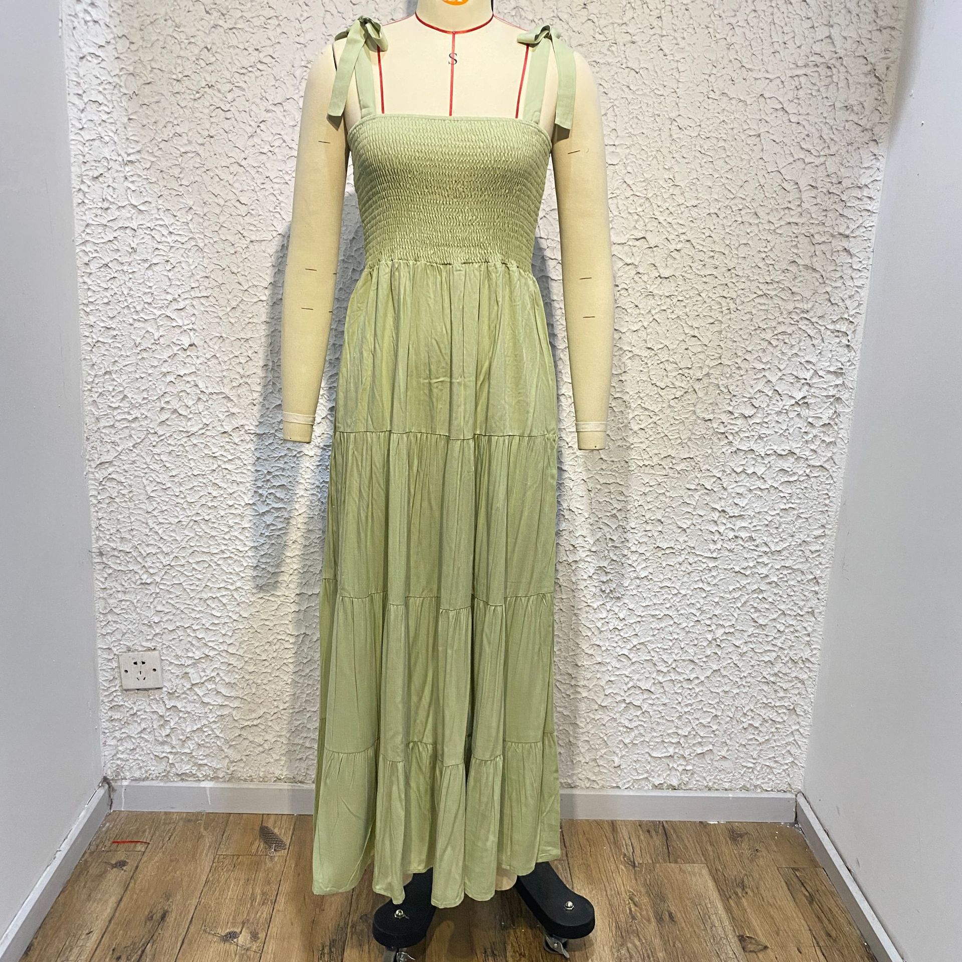 Women's A-line Skirt Fashion Collarless Printing Sleeveless Printing Maxi Long Dress Street display picture 65