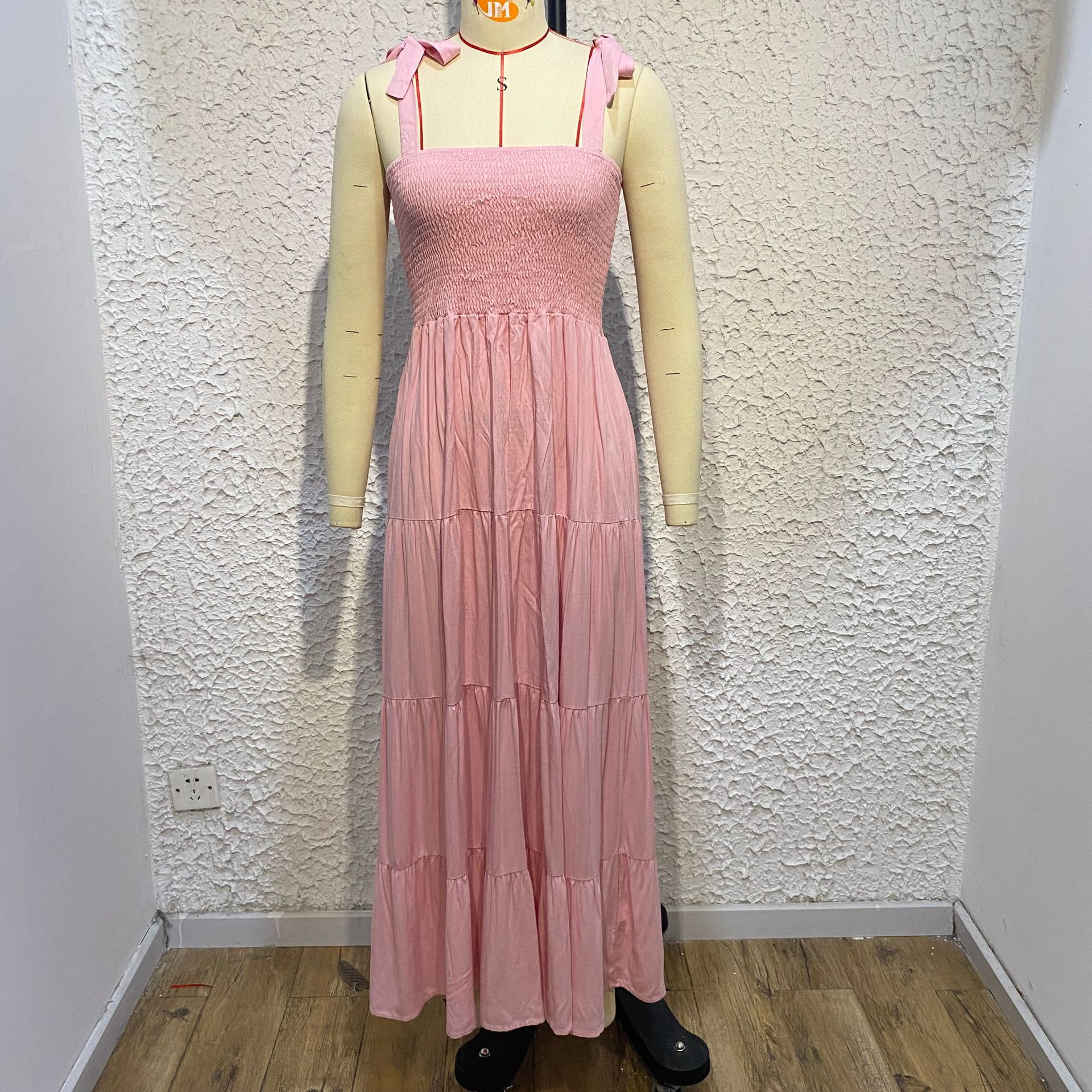 Women's A-line Skirt Fashion Collarless Printing Sleeveless Printing Maxi Long Dress Street display picture 55