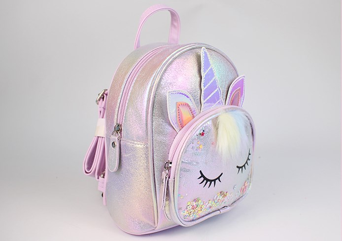 Unicorn School Daily Shopping Kids Backpack display picture 3
