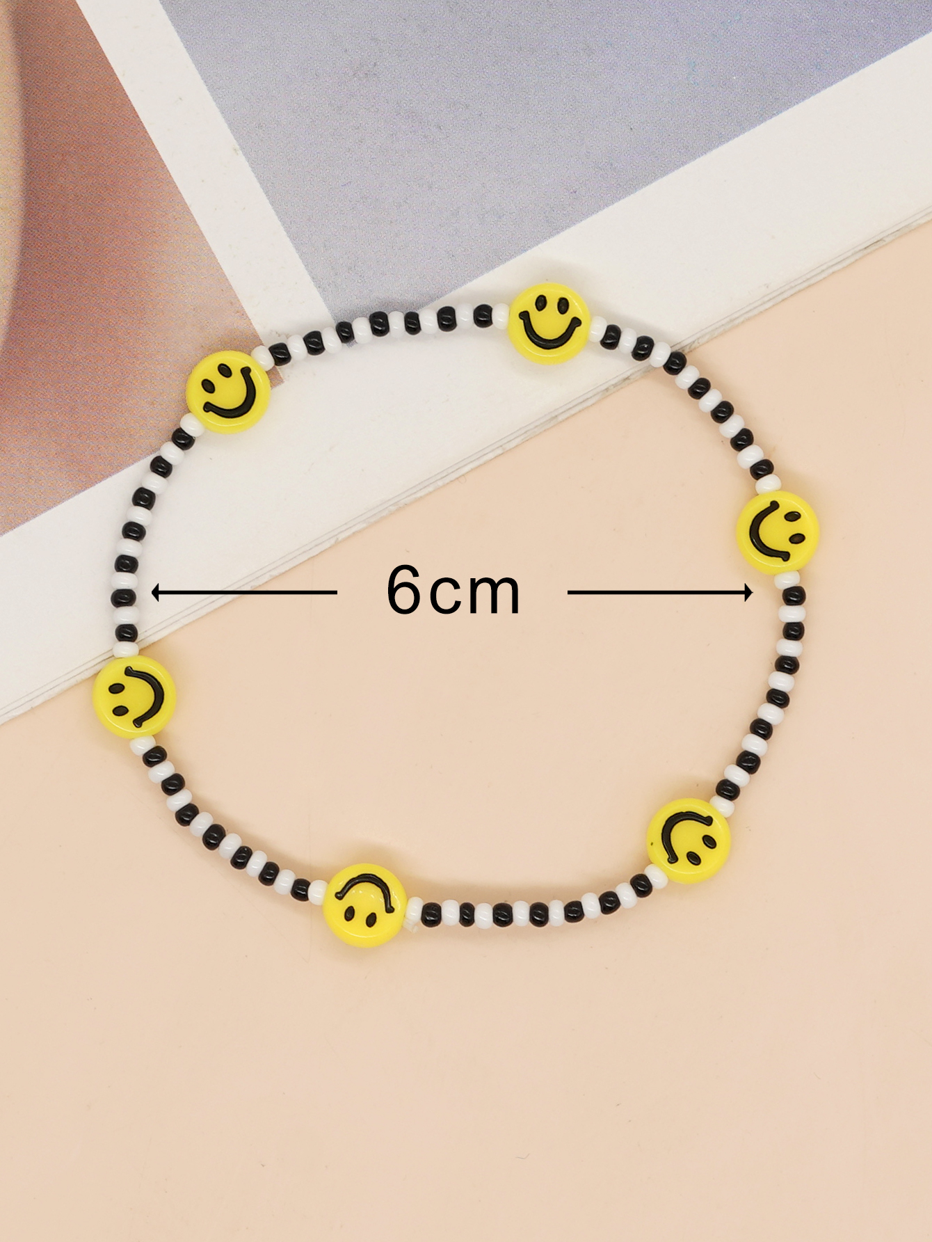 Bohemian Eye Smiley Face Glass Wholesale Bracelets display picture 25