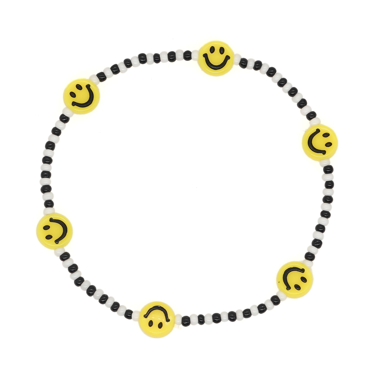 Bohemian Eye Smiley Face Glass Wholesale Bracelets display picture 20