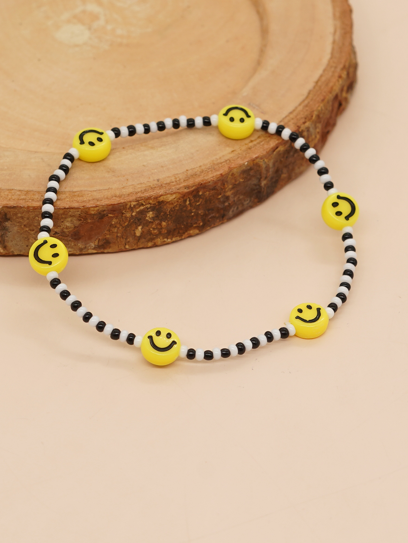 Bohemian Eye Smiley Face Glass Wholesale Bracelets display picture 21