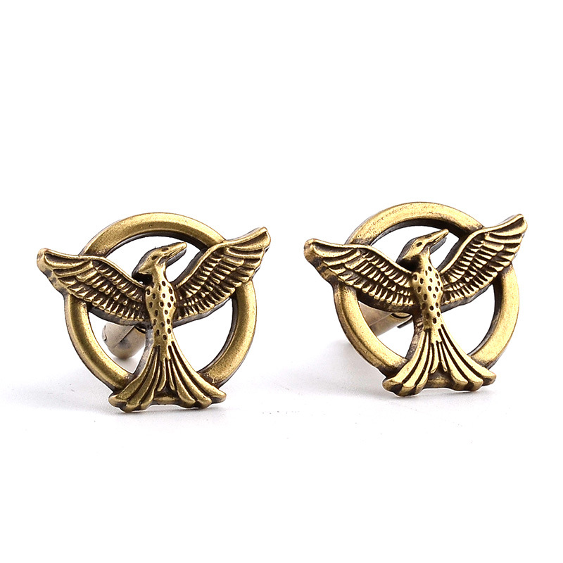 High Quality Titanium Steel Painted Heart Anchor Shirt Cufflinks display picture 22