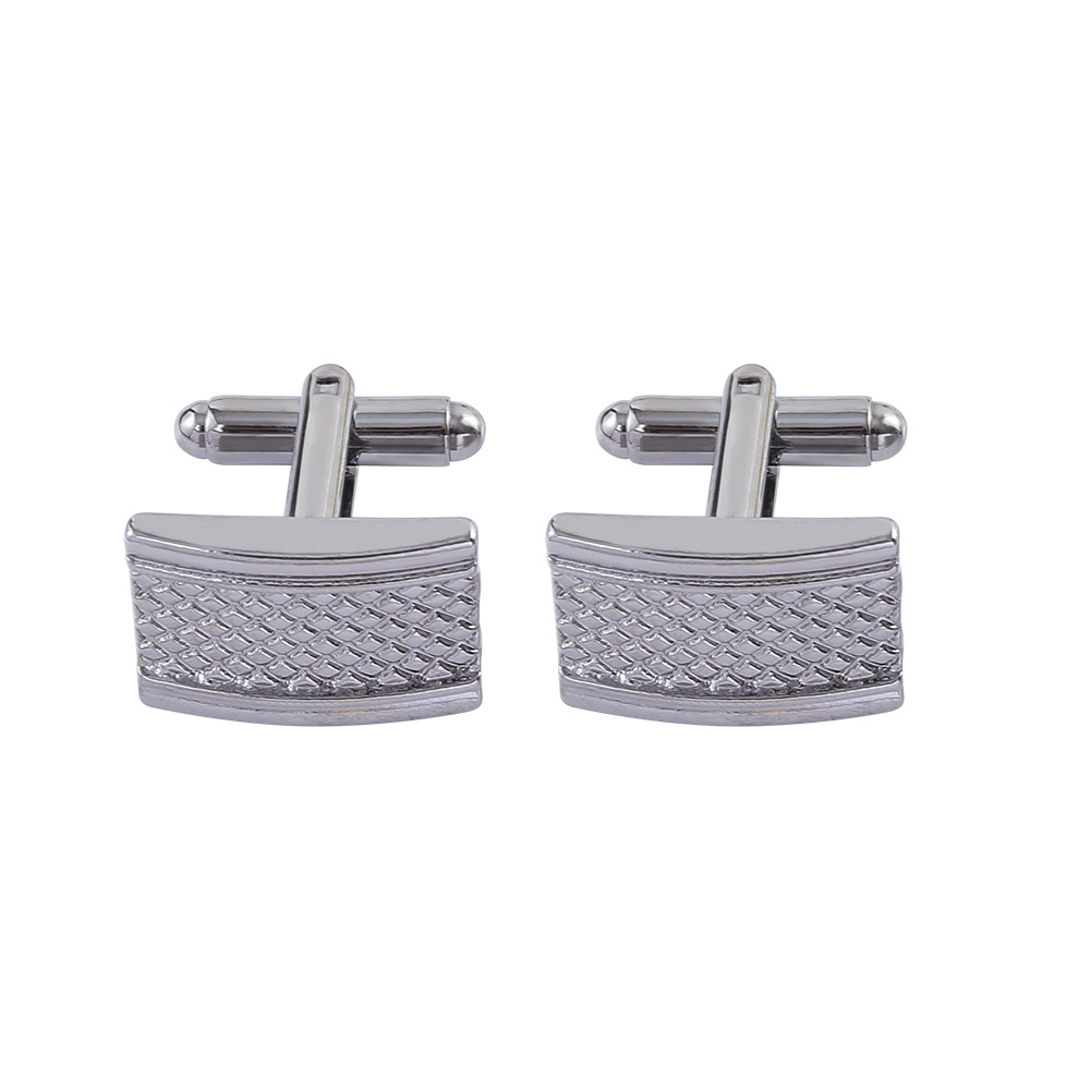 High Quality Titanium Steel Painted Heart Anchor Shirt Cufflinks display picture 24