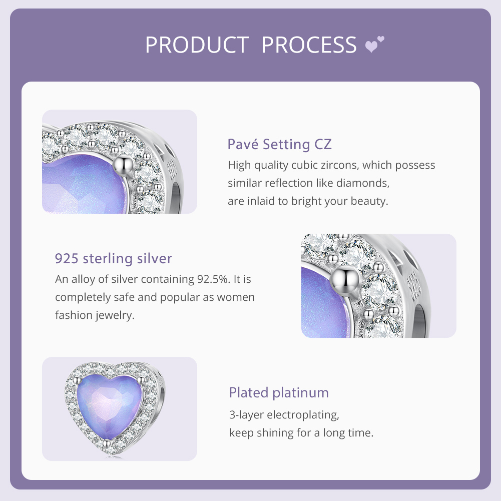 Casual Infinity Heart Shape Flower Sterling Silver Inlay Moonstone Glass Zircon Jewelry Accessories display picture 90