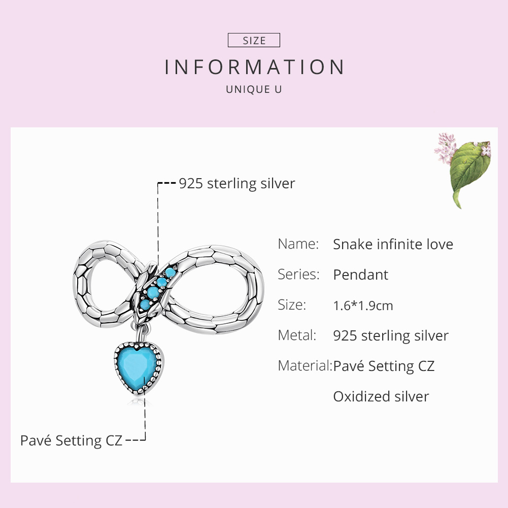Casual Infinity Heart Shape Flower Sterling Silver Inlay Moonstone Glass Zircon Jewelry Accessories display picture 1
