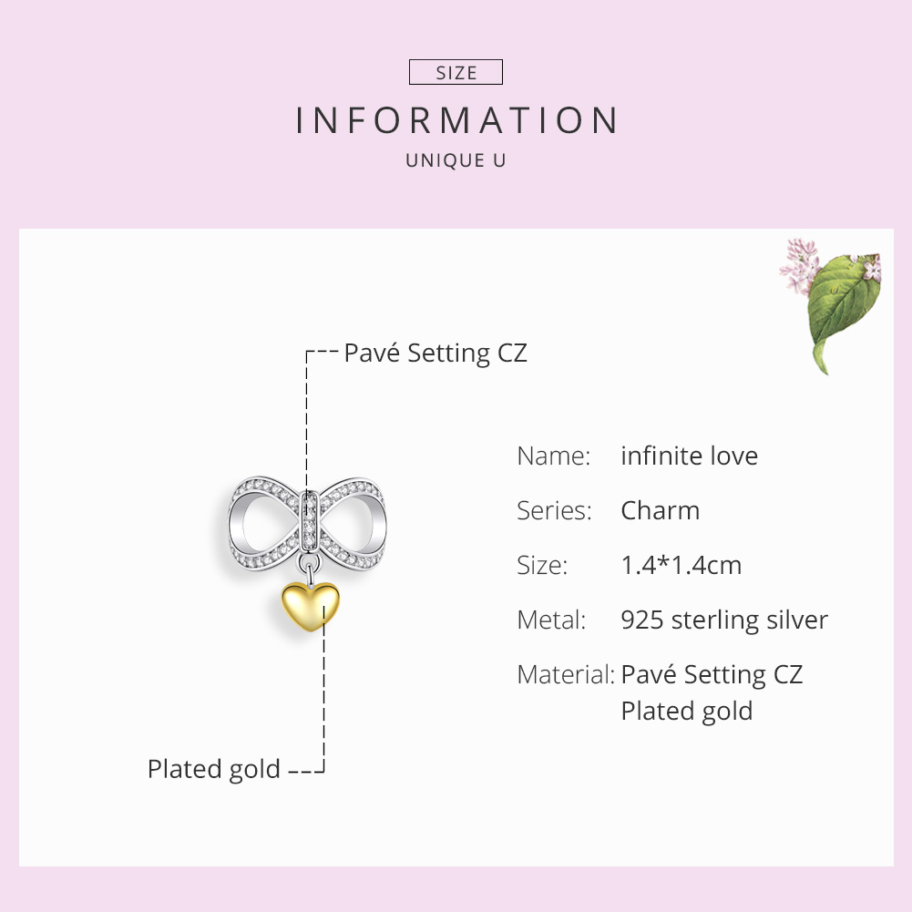 Casual Infinity Heart Shape Flower Sterling Silver Inlay Moonstone Glass Zircon Jewelry Accessories display picture 50