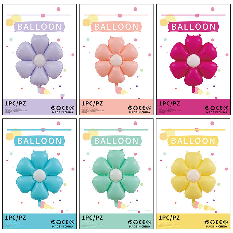 Cute Simple Style Daisy Aluminum Film Holiday Party display picture 2
