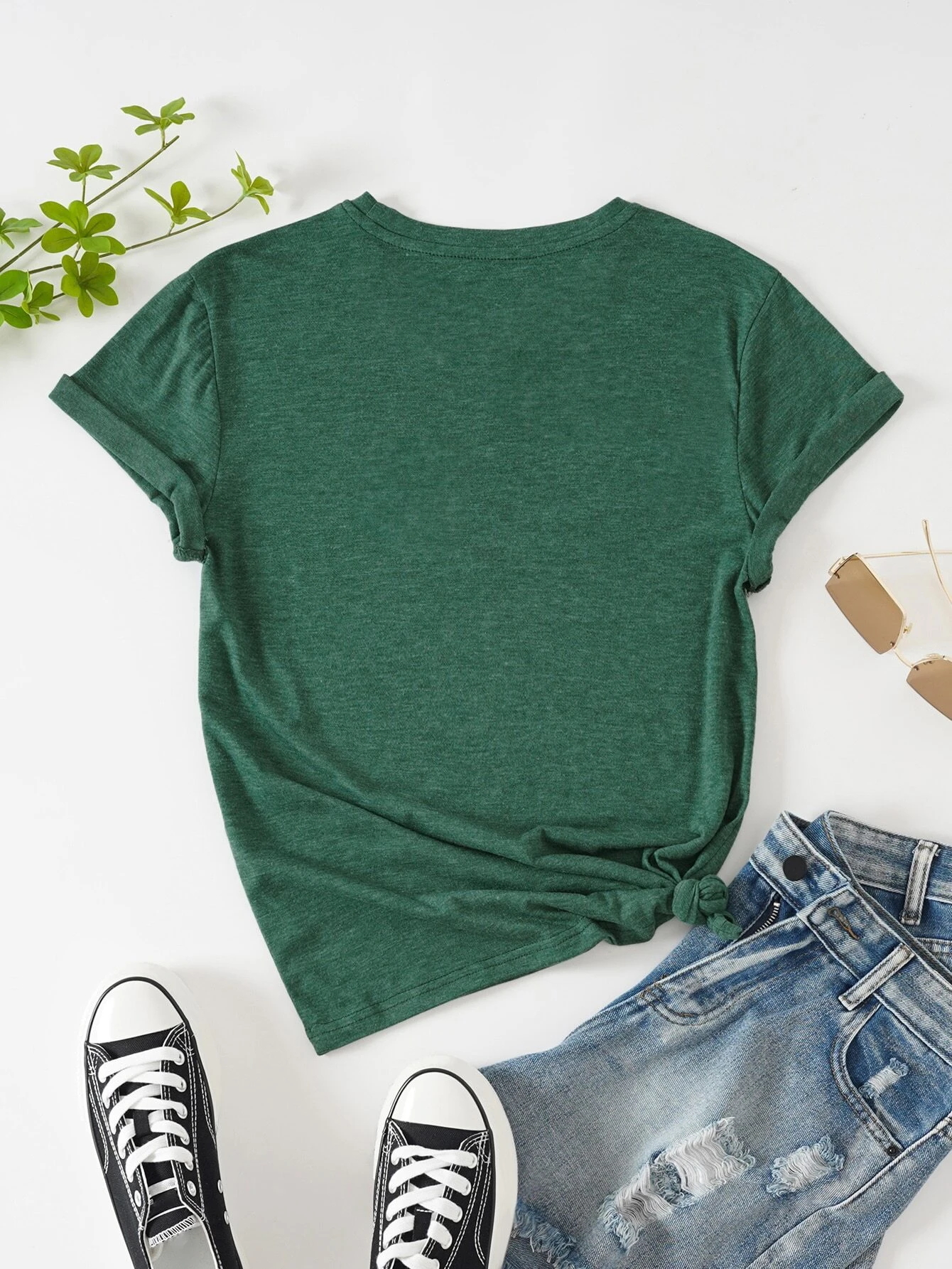 Women's T-shirt Short Sleeve T-shirts Casual Letter Dog Flower display picture 13