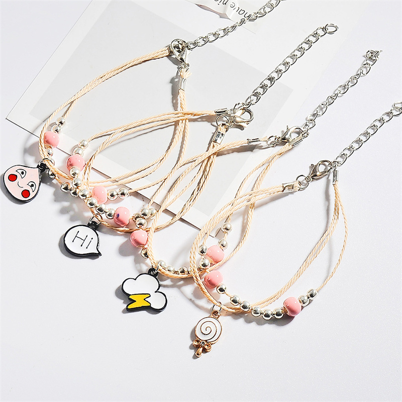 Cute Butterfly Arylic Synthetics Alloy Beaded Rhinestones Pearl Beads 18k Gold Plated Gold Plated Silver Plated Women's Bracelets display picture 10