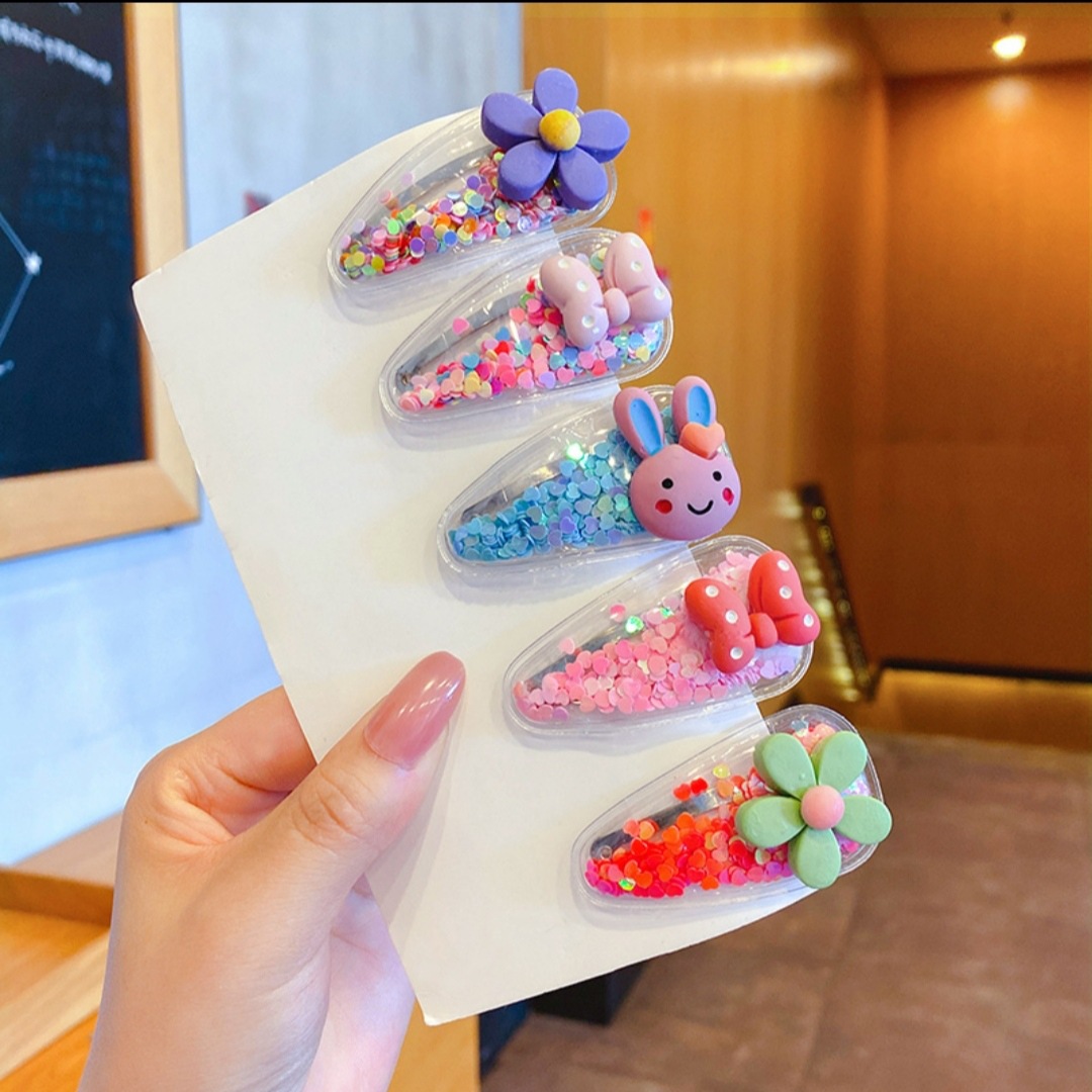Cute Korean Style Animal Fruit Plastic Appliques Hair Clip display picture 5