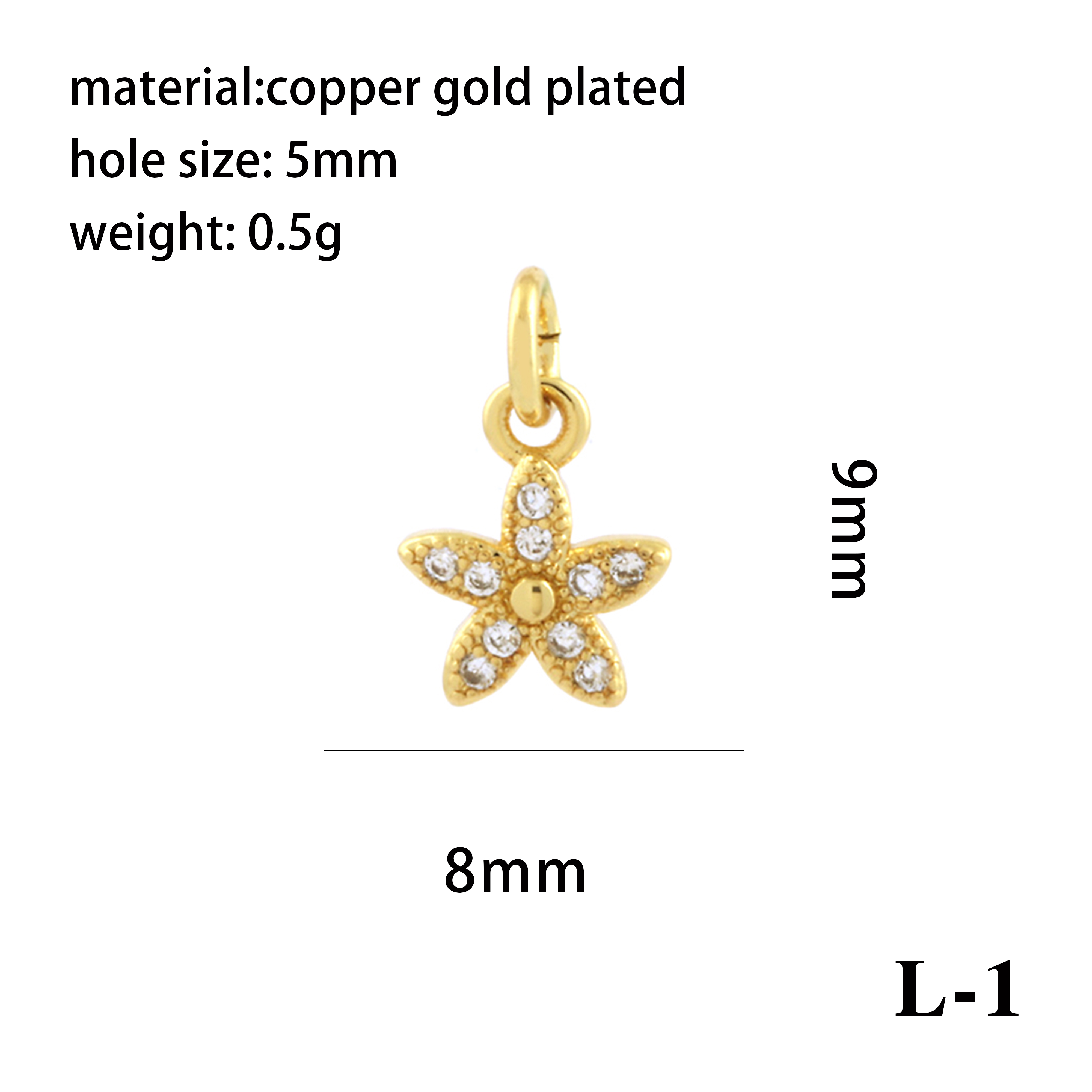 Simple Style Shiny Leaves Rose Flower Copper Plating Inlay Zircon 18k Gold Plated Charms display picture 20