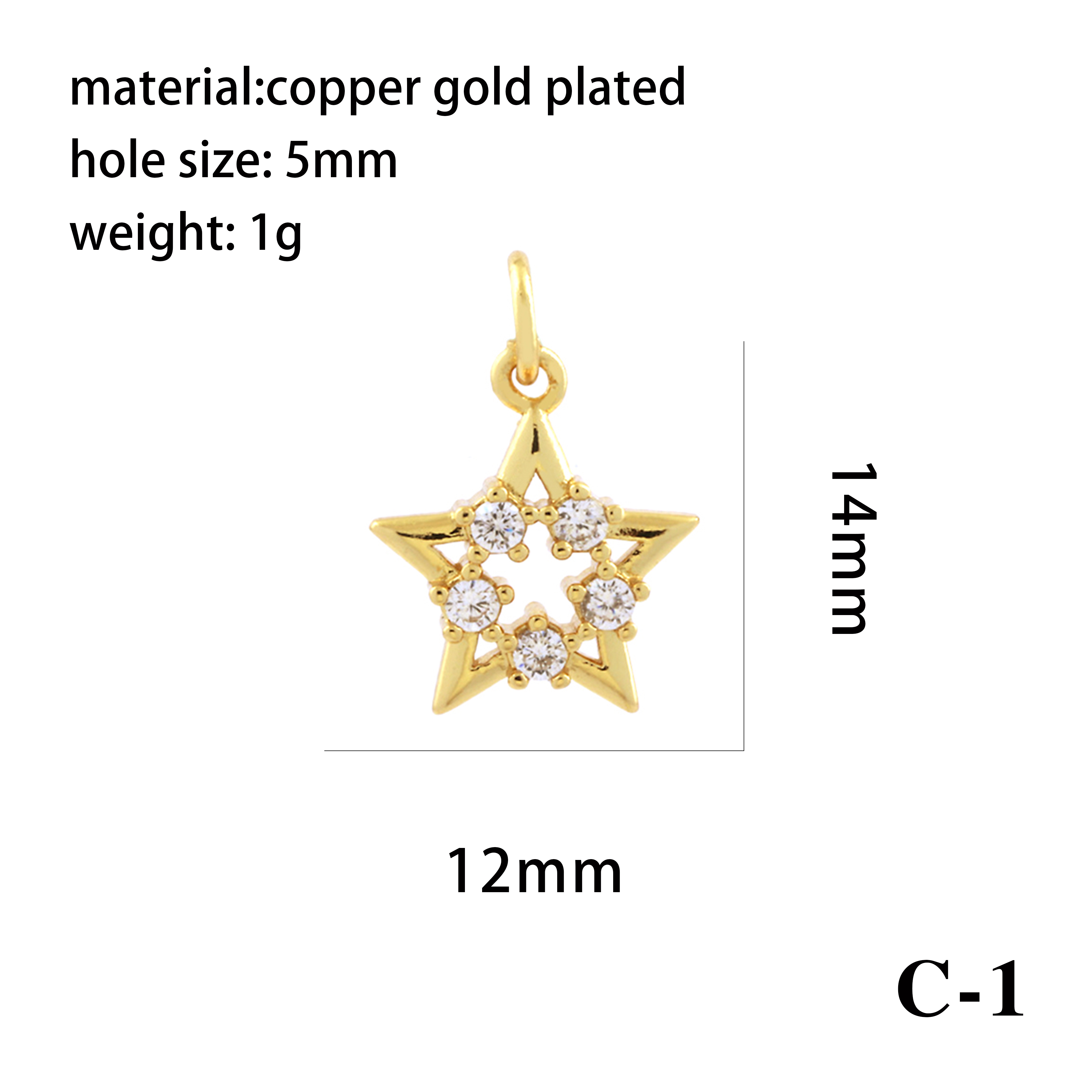 Simple Style Shiny Leaves Rose Flower Copper Plating Inlay Zircon 18k Gold Plated Charms display picture 17