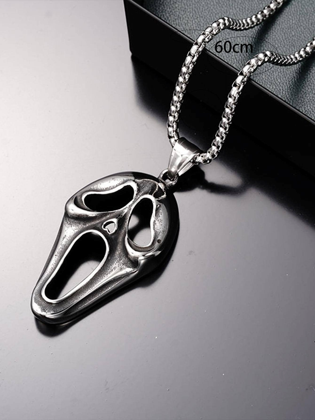 Funny Skull Alloy Women's Pendant Necklace display picture 5