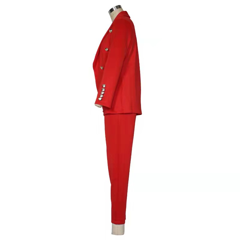 Women's Long Sleeve Blazers British Style Solid Color display picture 12