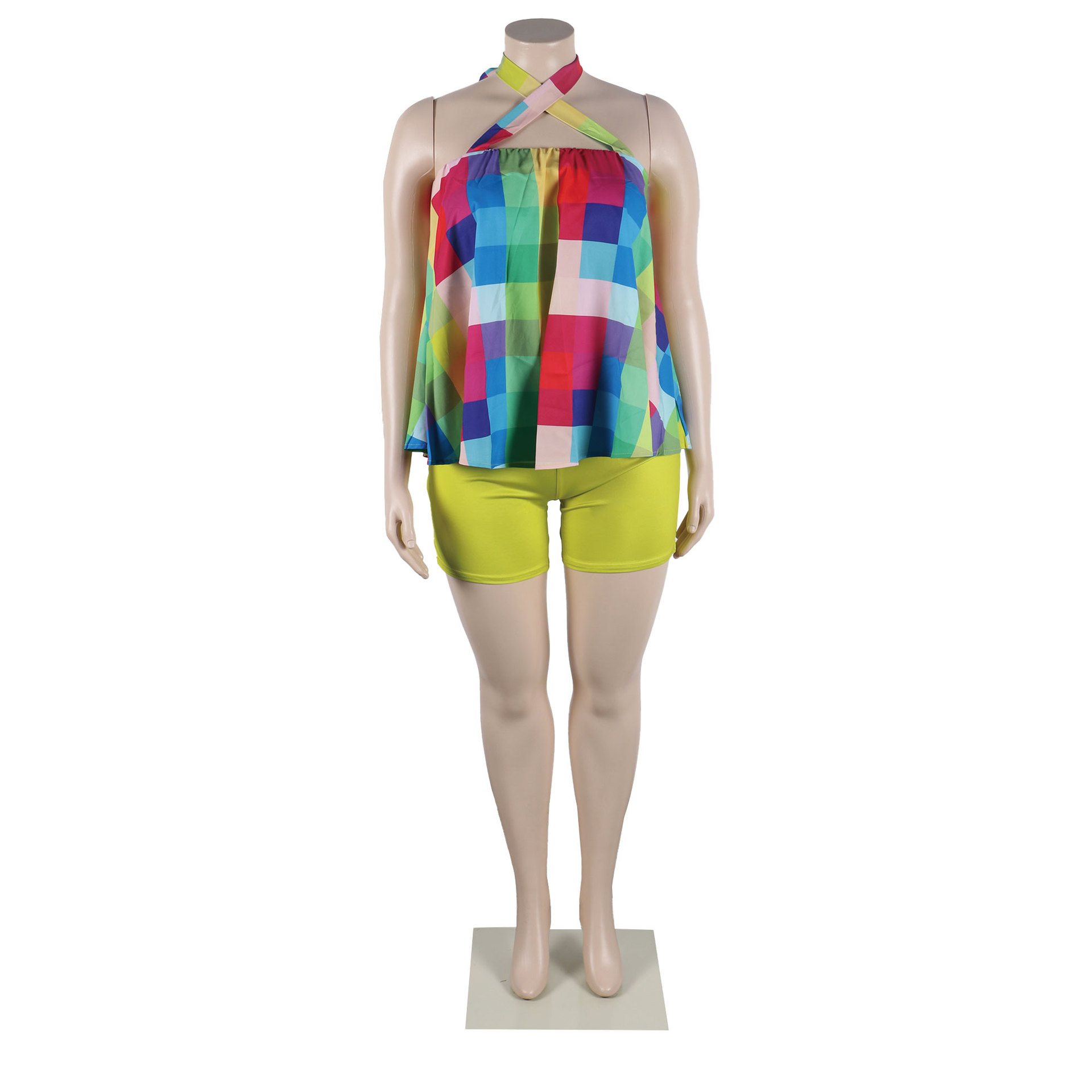 Casual Color Block Polyester Printing Vest display picture 3