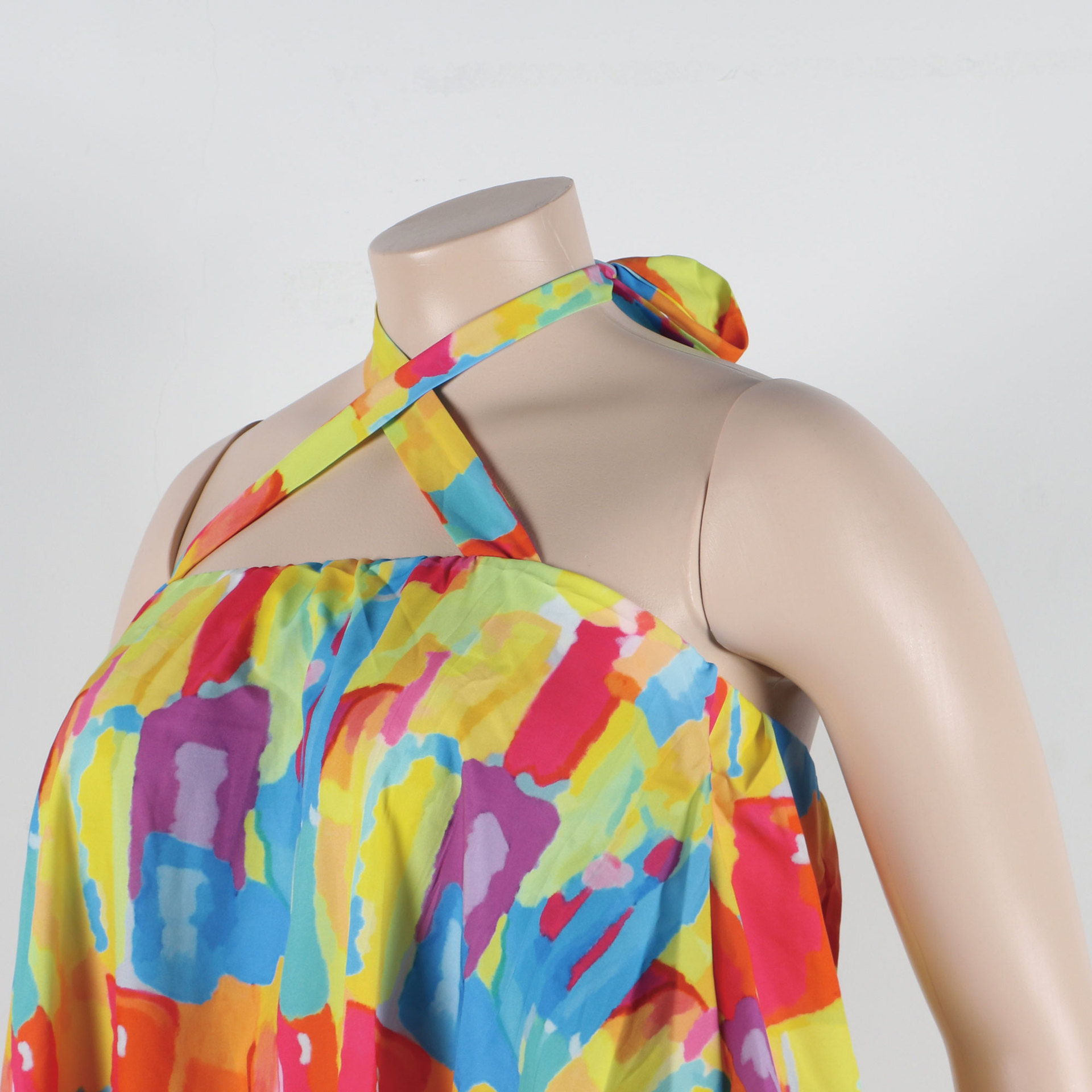 Casual Color Block Polyester Printing Vest display picture 55