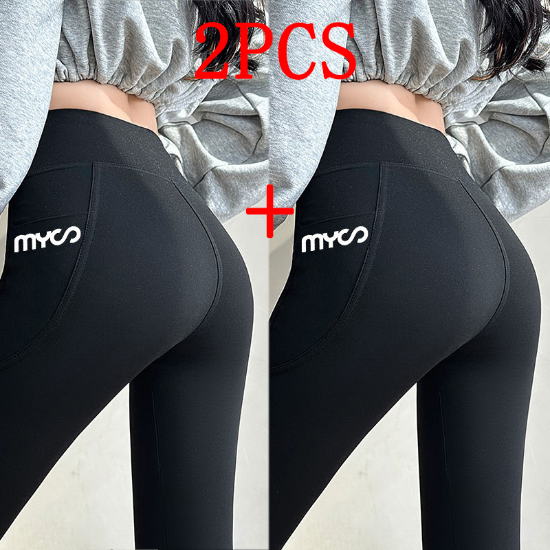 Femmes Des Sports Couleur Unie Mousseline De Soie Poche Patchwork Actif Bas Les Pantalons De Survêtement display picture 3