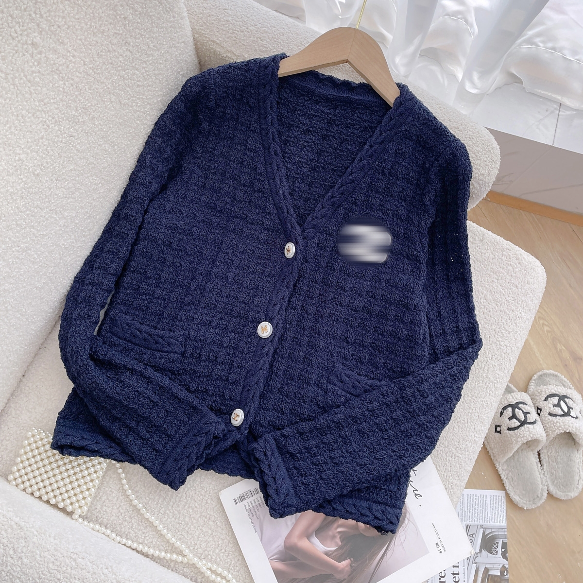 Women's Knitwear Long Sleeve Sweaters & Cardigans Casual Solid Color display picture 8