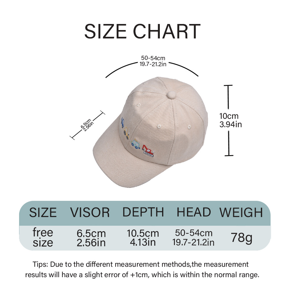 Children Unisex Embroidery Cartoon Embroidery Curved Eaves Baseball Cap display picture 10