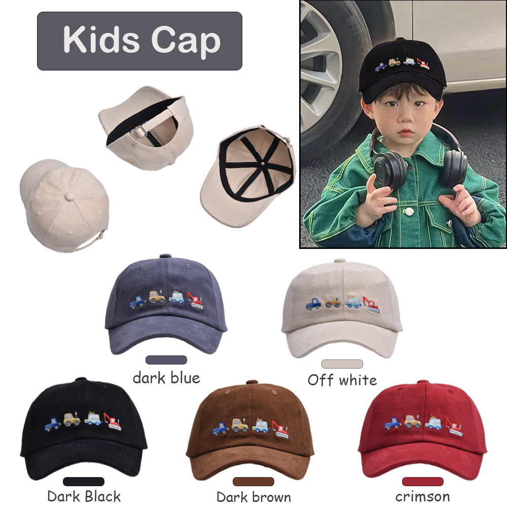 Children Unisex Embroidery Cartoon Embroidery Curved Eaves Baseball Cap display picture 2