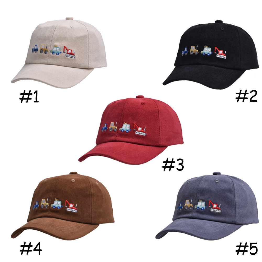 Children Unisex Embroidery Cartoon Embroidery Curved Eaves Baseball Cap display picture 1