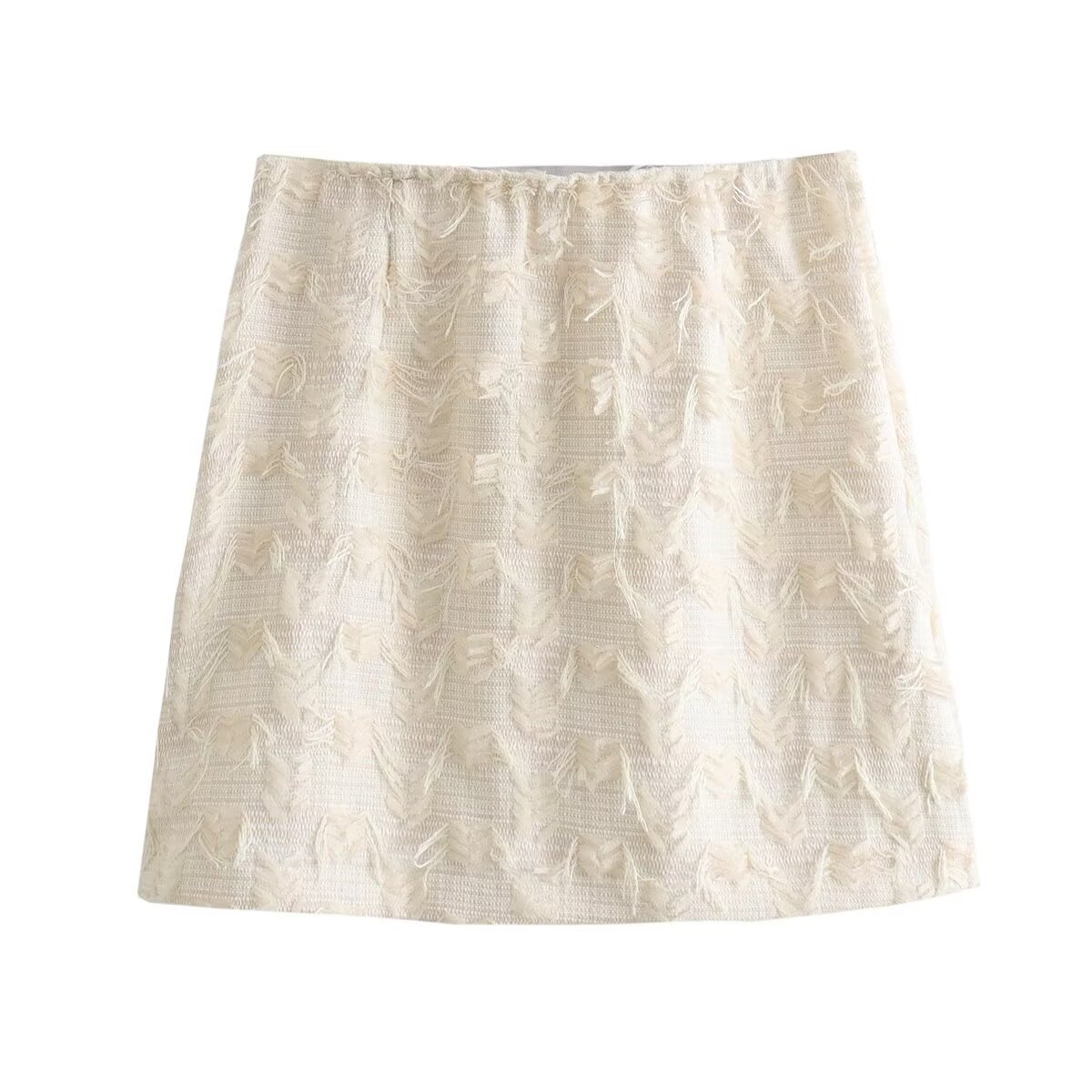 Daily Street Women's Elegant Solid Color Polyester Tassel Skirt Sets Skirt Sets display picture 8