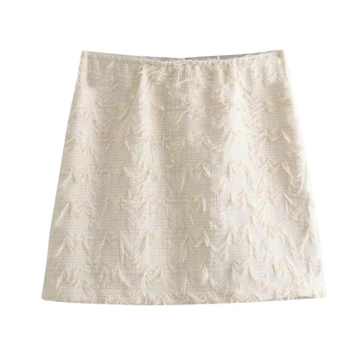 Daily Street Women's Elegant Solid Color Polyester Tassel Skirt Sets Skirt Sets display picture 7