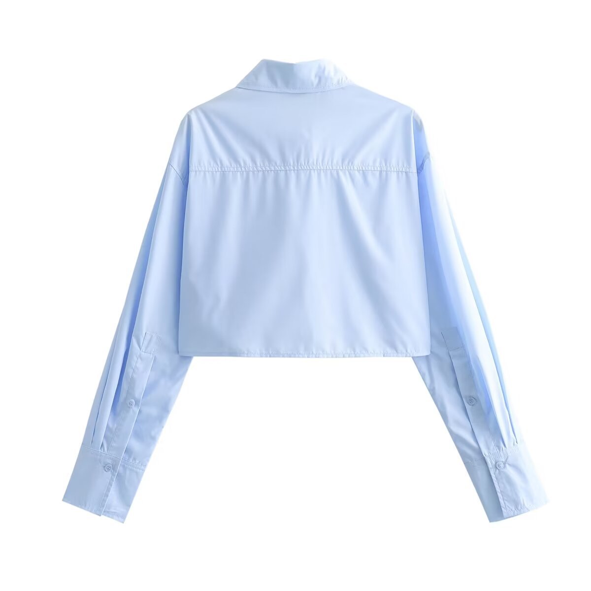 Women's Blouse Long Sleeve Blouses Pocket Simple Style Solid Color display picture 40