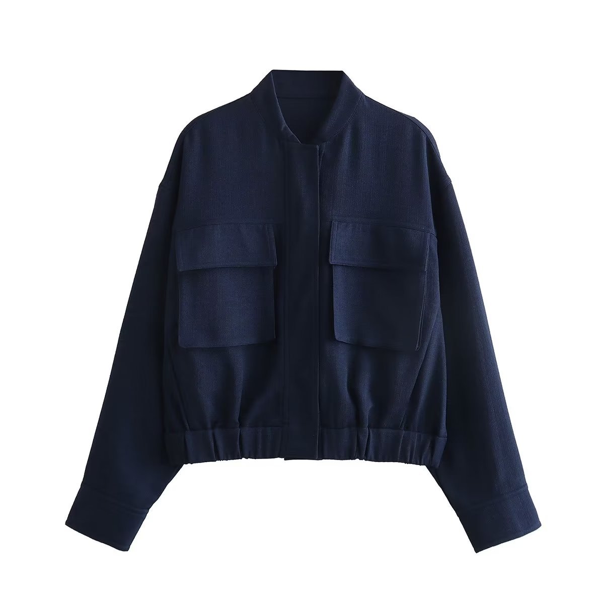 Women's Streetwear Solid Color Pocket Casual Jacket display picture 23