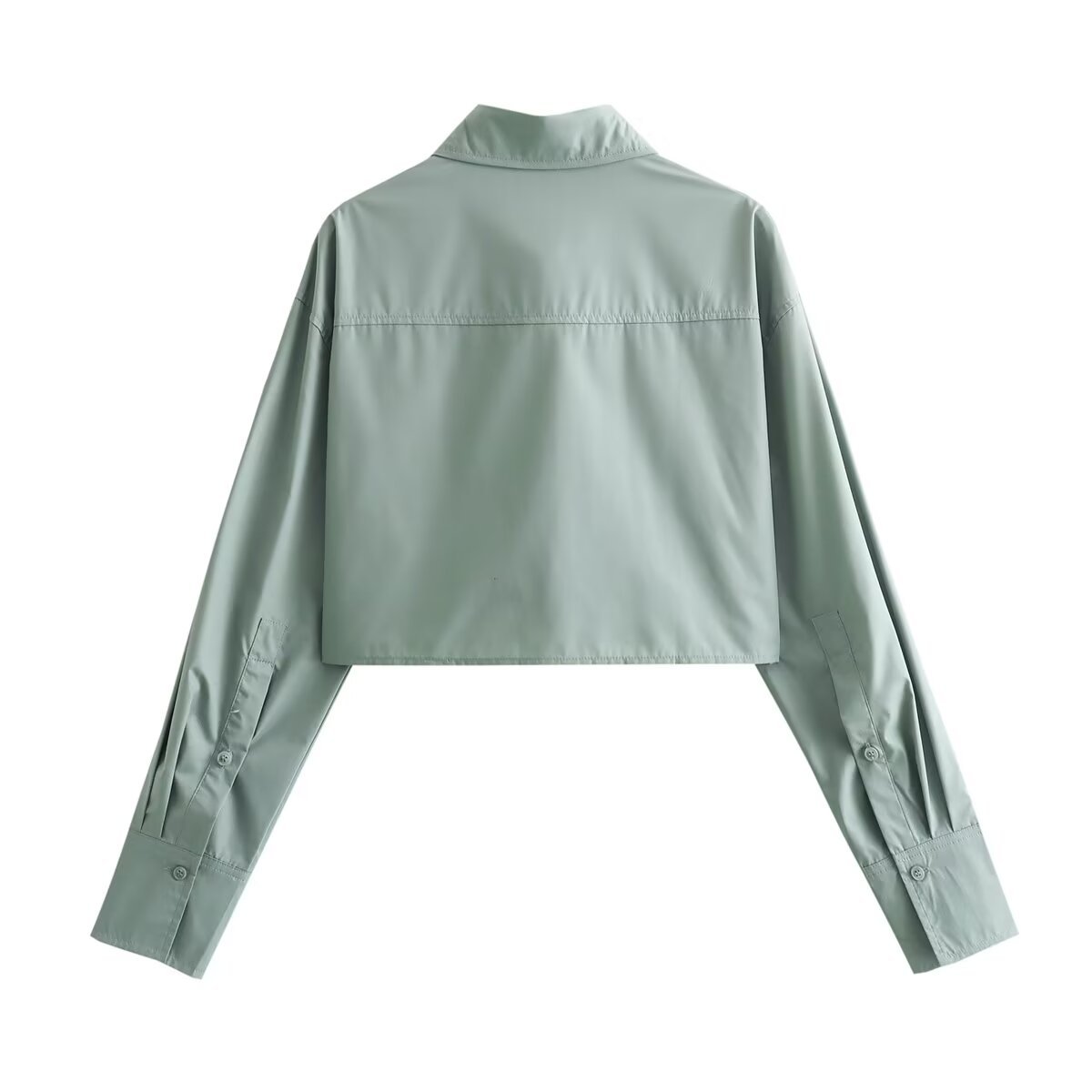 Women's Blouse Long Sleeve Blouses Pocket Simple Style Solid Color display picture 34
