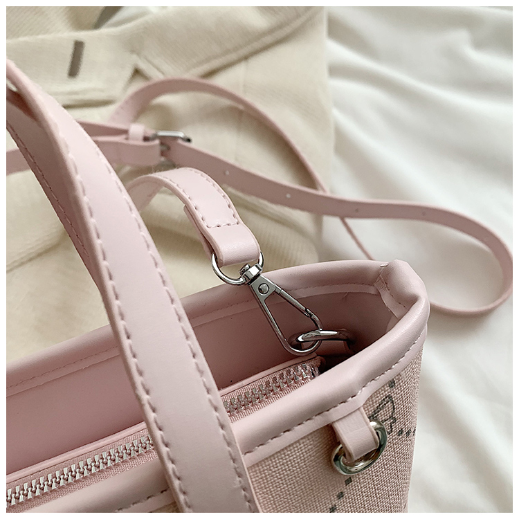 Women's Medium Pu Leather Solid Color Argyle Bow Knot Classic Style Zipper Crossbody Bag display picture 4