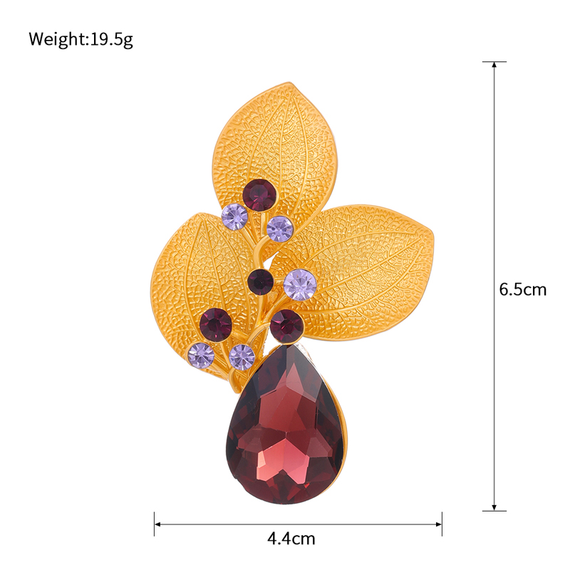 Simple Style Flower Butterfly Bow Knot Alloy Inlay Rhinestones Women's Brooches display picture 16