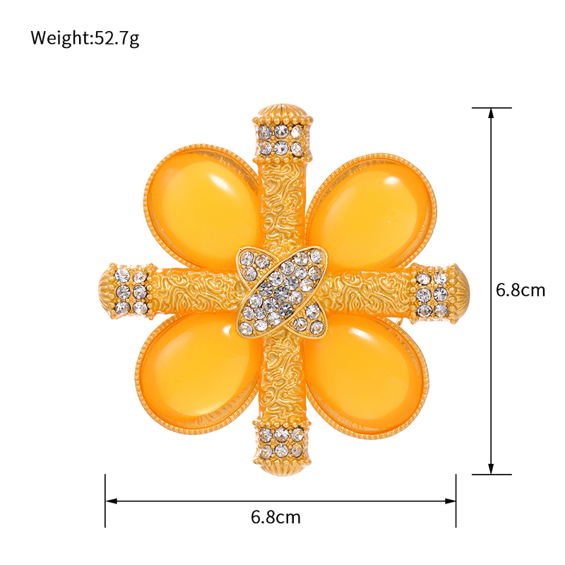 Simple Style Flower Butterfly Bow Knot Alloy Inlay Rhinestones Women's Brooches display picture 2