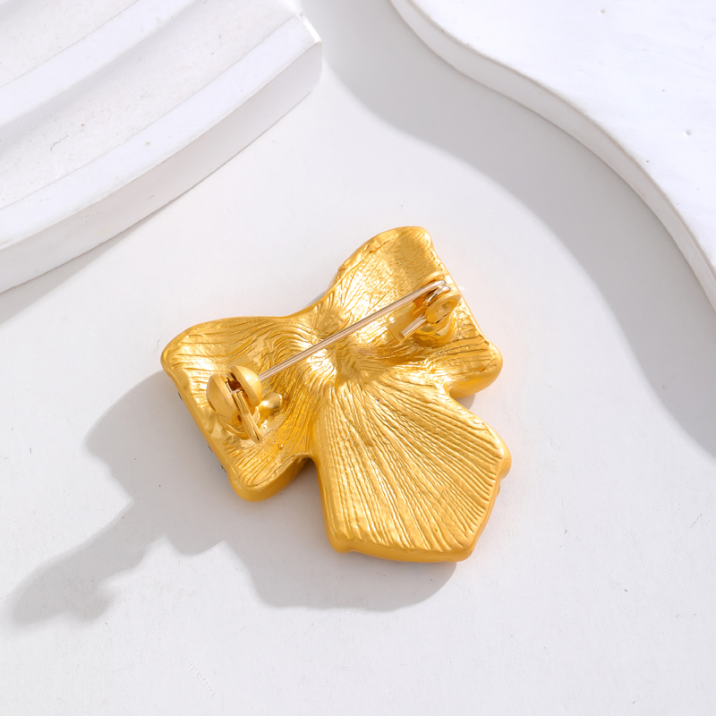Simple Style Flower Butterfly Bow Knot Alloy Inlay Rhinestones Women's Brooches display picture 12