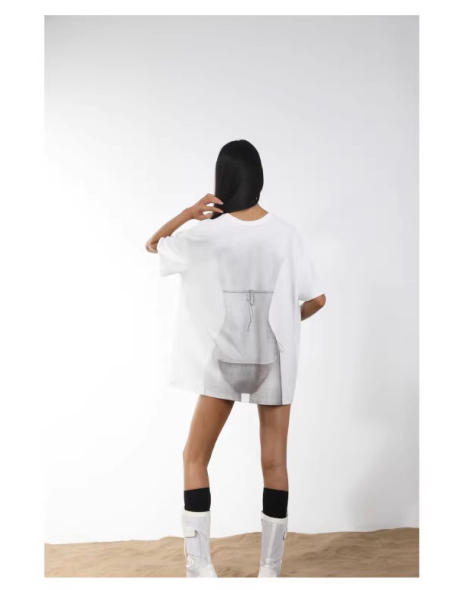 Women's T-shirt Short Sleeve T-shirts Printing Sexy Streetwear Human display picture 24